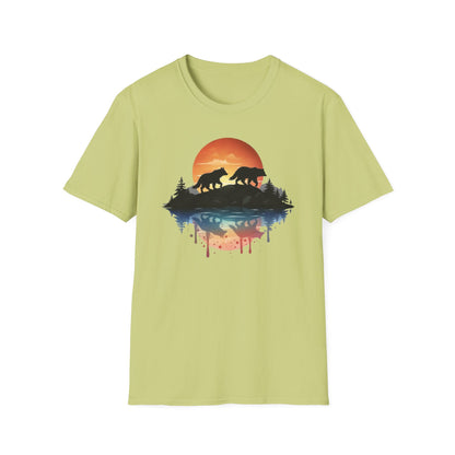 Wolf Pack Mountain Unisex T-Shirt