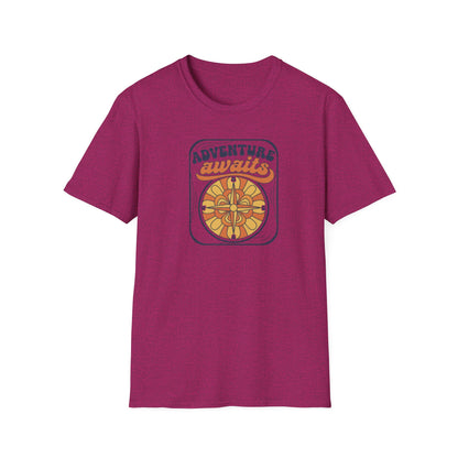 Ocean Awaits Nautical, Unisex T-Shirt