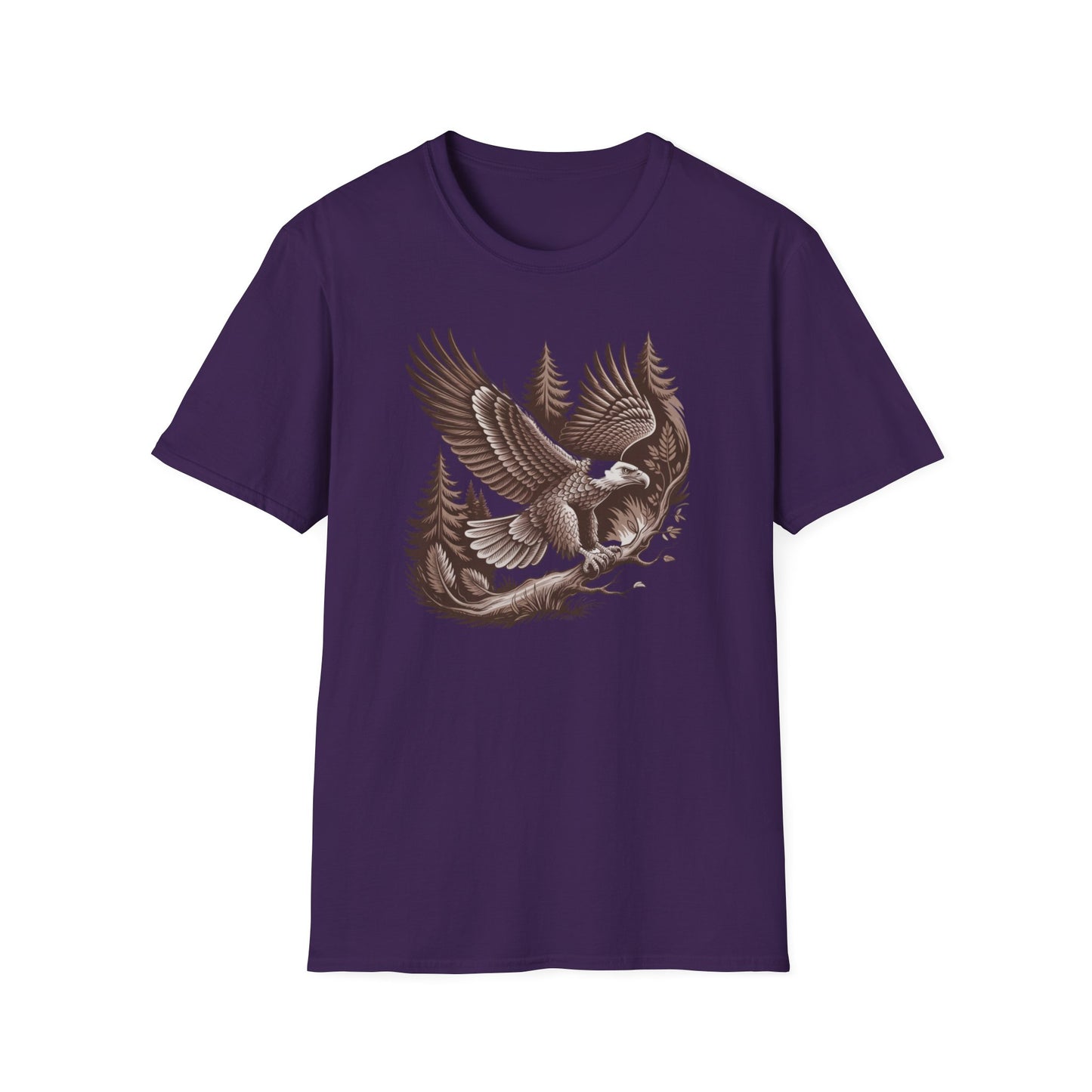 Majestic Eagle in Flight, Unisex T-Shirt