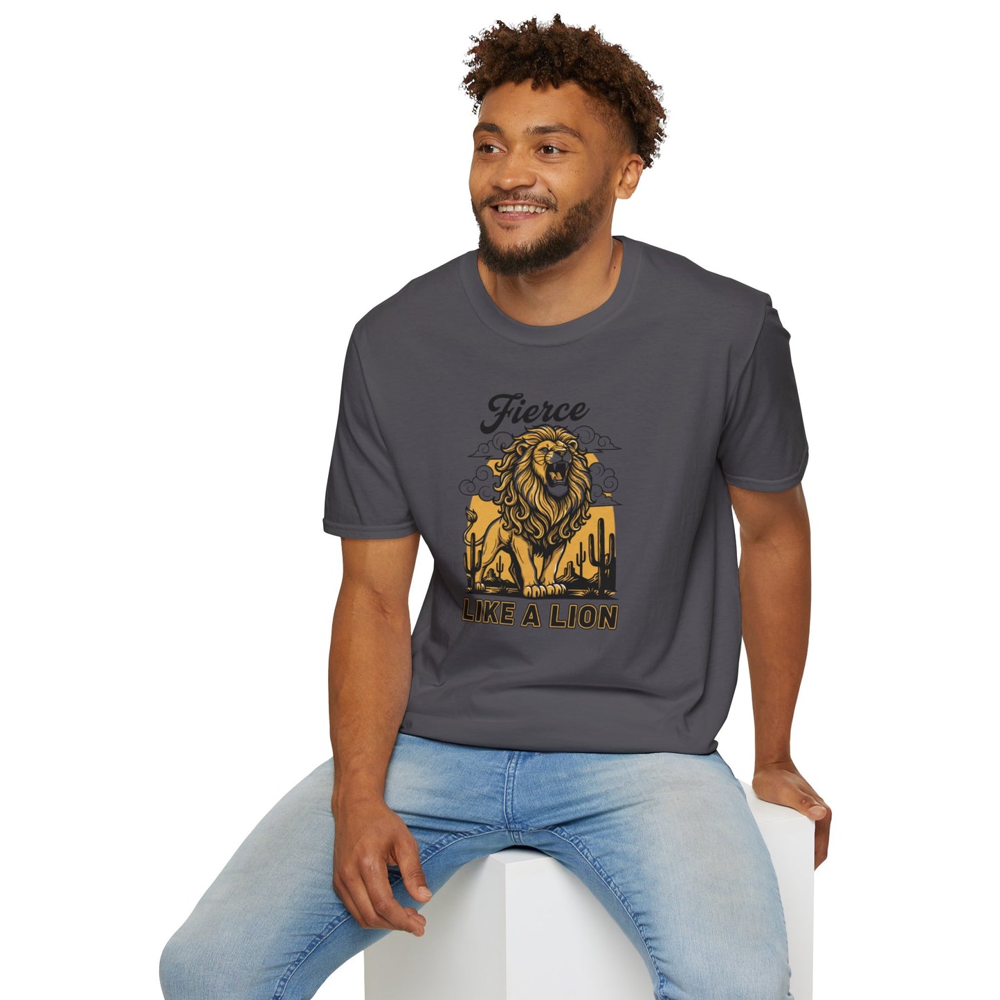 Vintage Lion Unisex T-Shirt