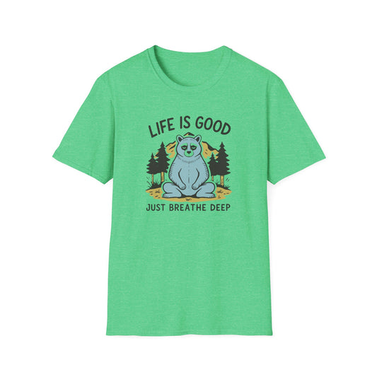 Bear Meditation, Unisex T-Shirt