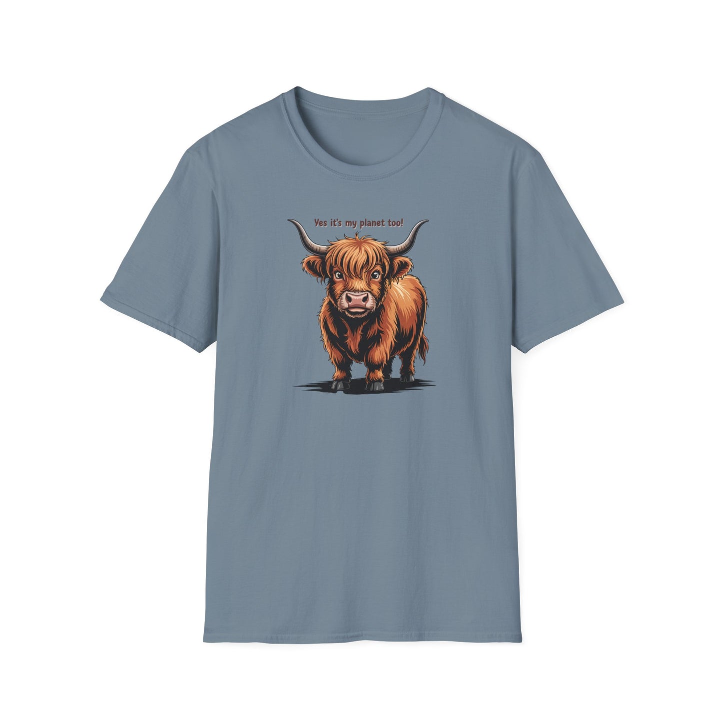 Nature Highland Cow  Unisex T-Shirt
