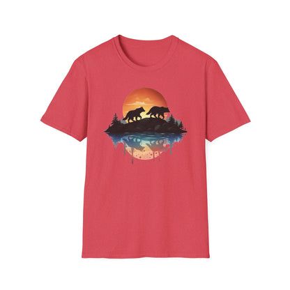 Wolf Pack Mountain Unisex T-Shirt