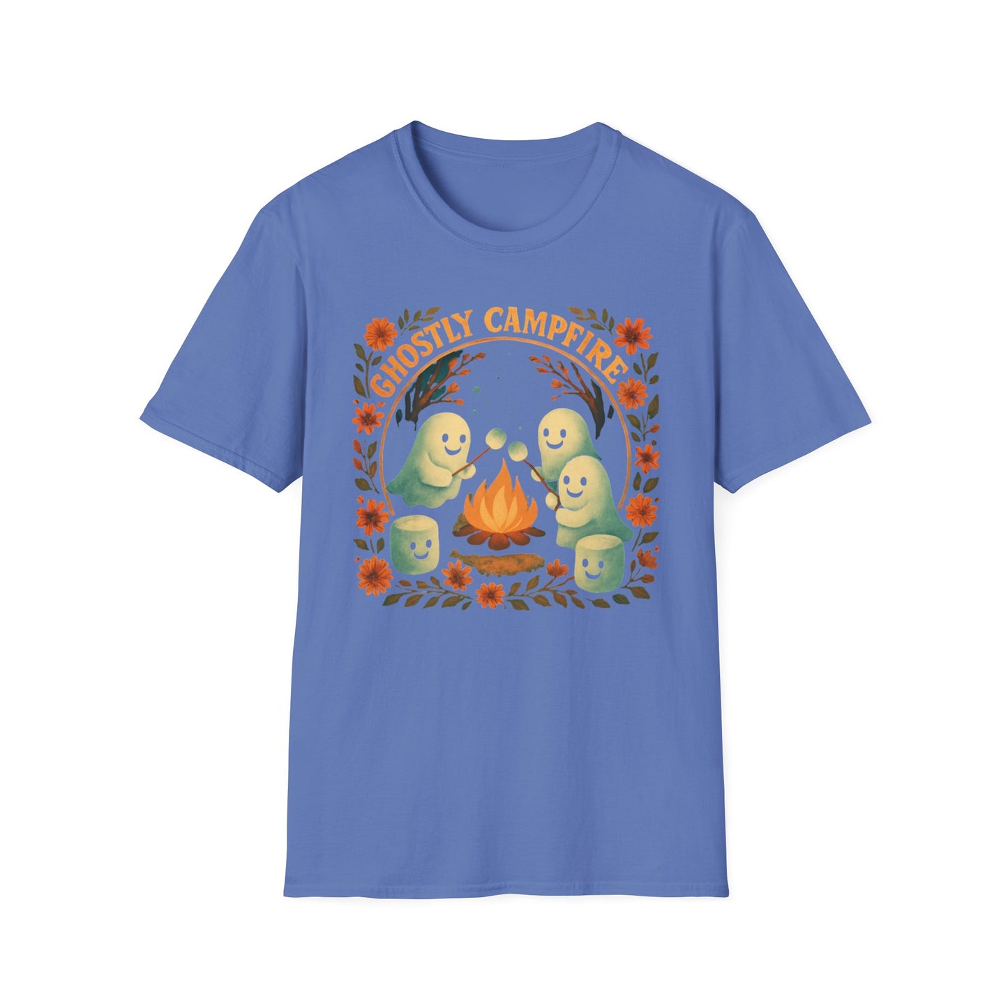 Ghostly Campfire Unisex T-shirt