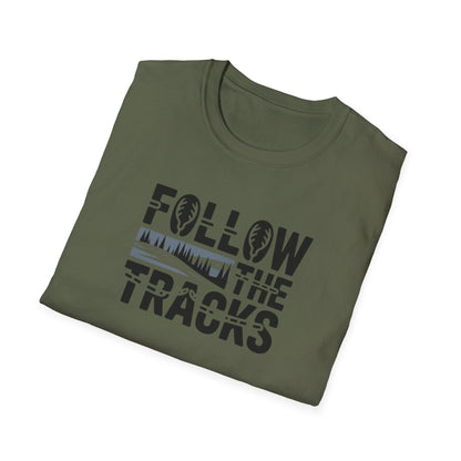 Follow the Tracks  Unisex T-Shirt