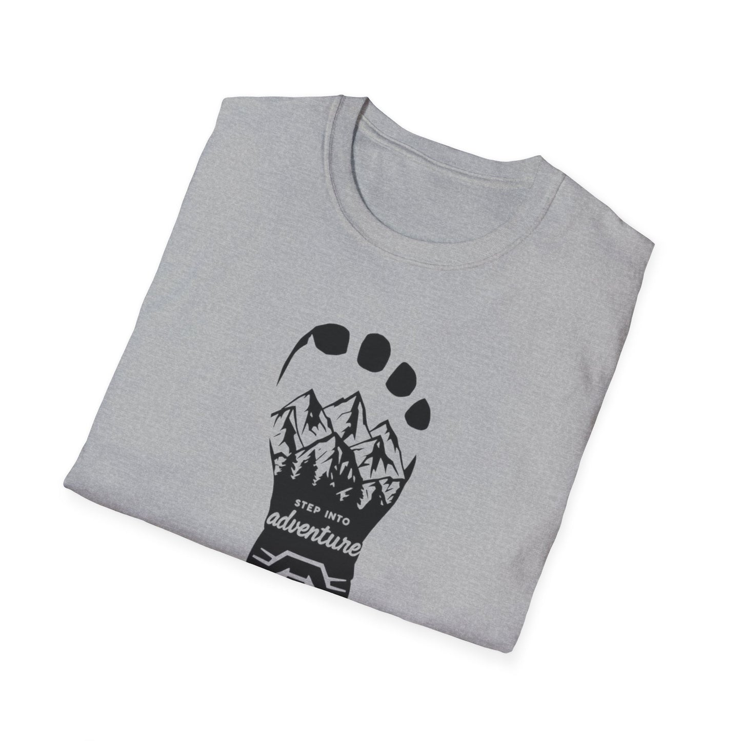 Step Into Adventure, Unisex T-Shirt