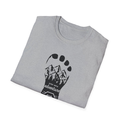 Step Into Adventure, Unisex T-Shirt
