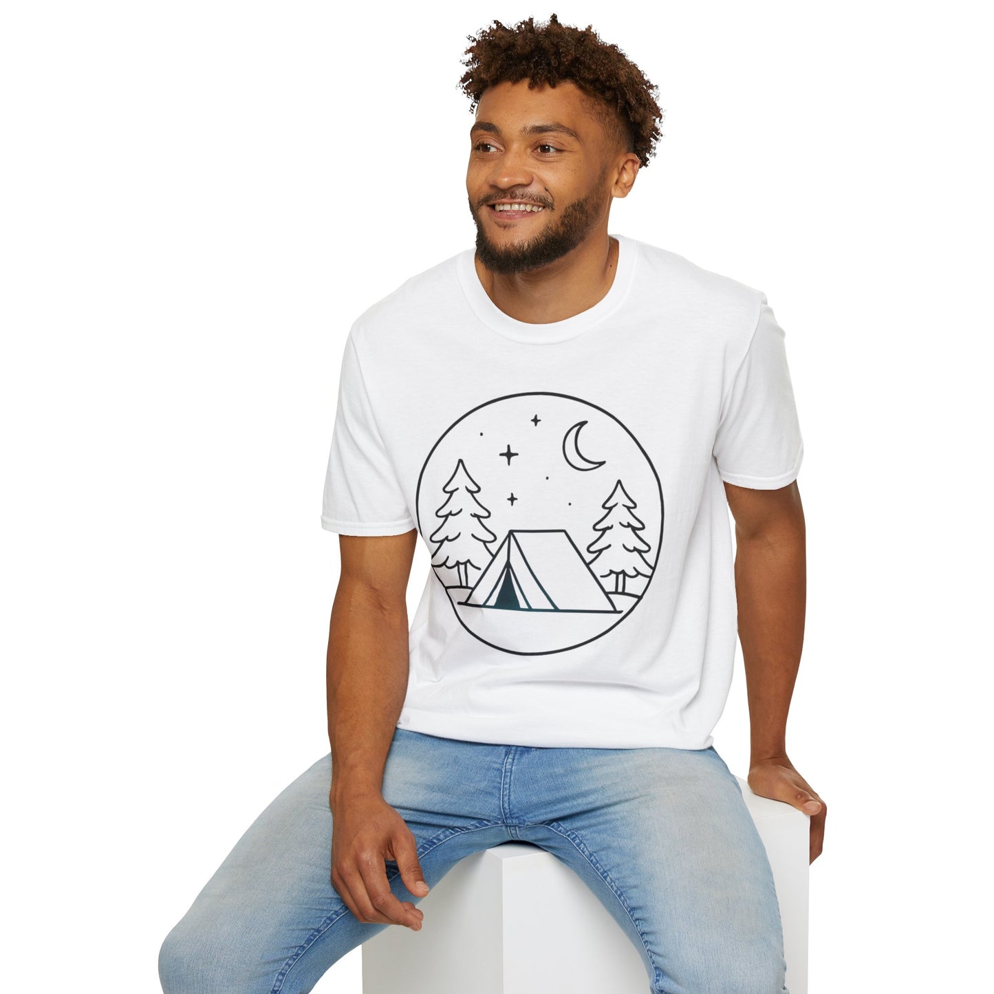 Winter Night Unisex T-shirt