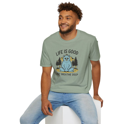 Bear Meditation, Unisex T-Shirt