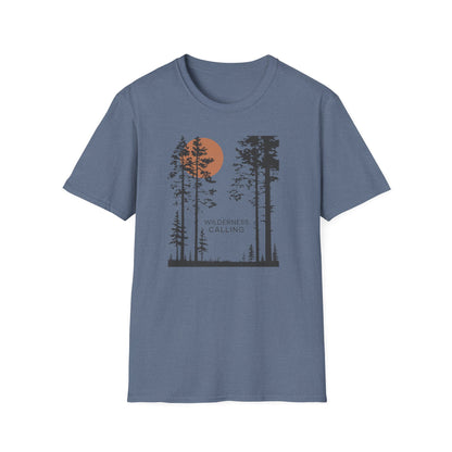 Pine Tree Moon  Unisex T-Shirt