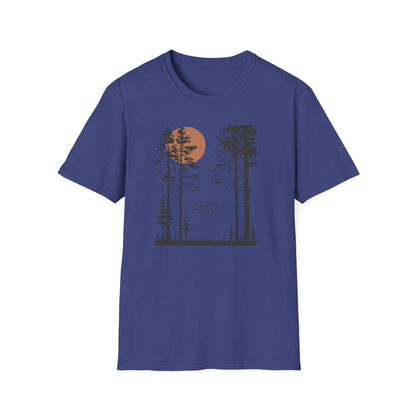 Pine Tree Moon  Unisex T-Shirt