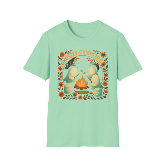 Ghostly Campfire Unisex T-shirt