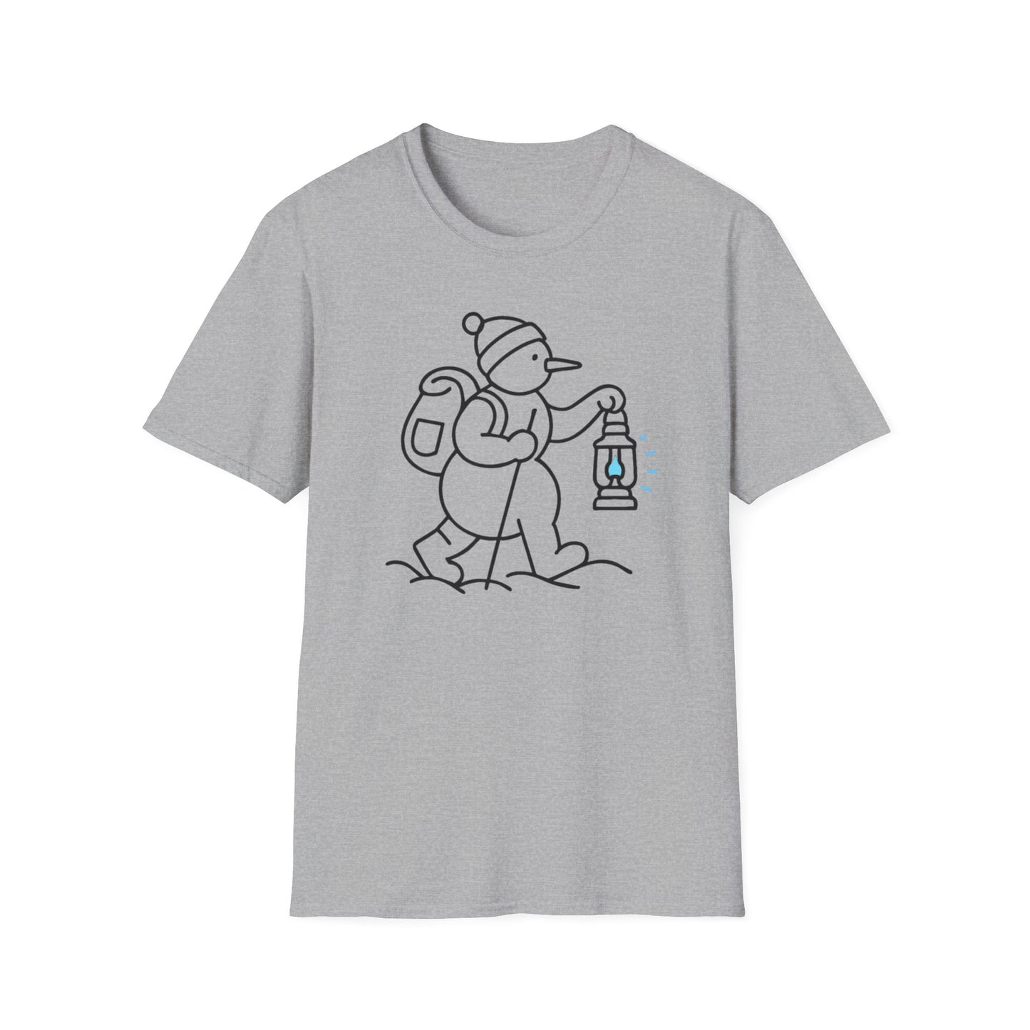Camper Snowman Unisex T-shirt