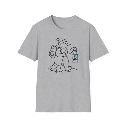 Camper Snowman Unisex T-shirt