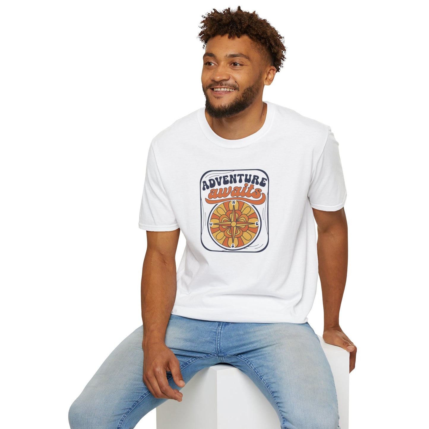 Ocean Awaits Nautical, Unisex T-Shirt