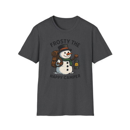 Camper Snowman Unisex T-shirt