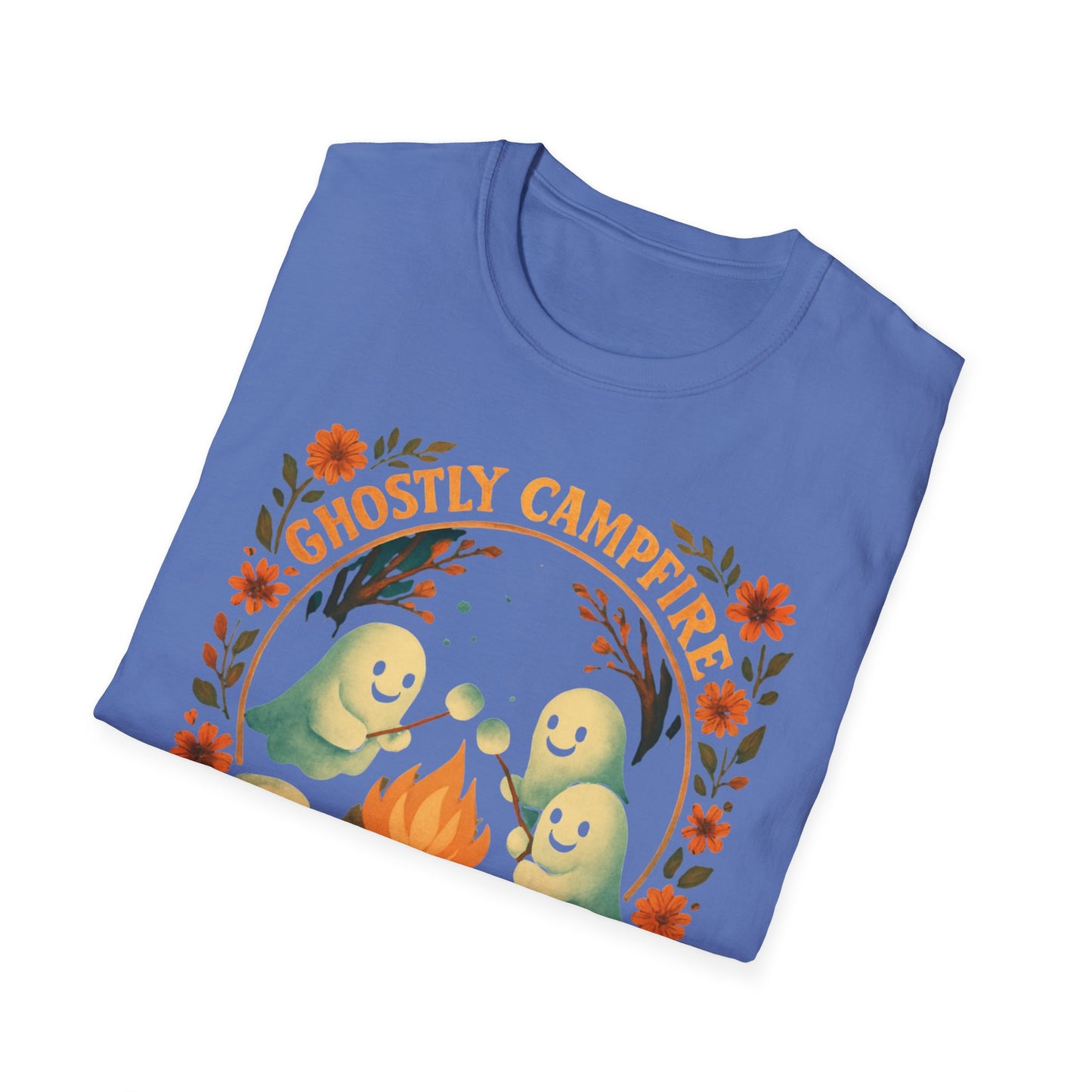 Ghostly Campfire Unisex T-shirt