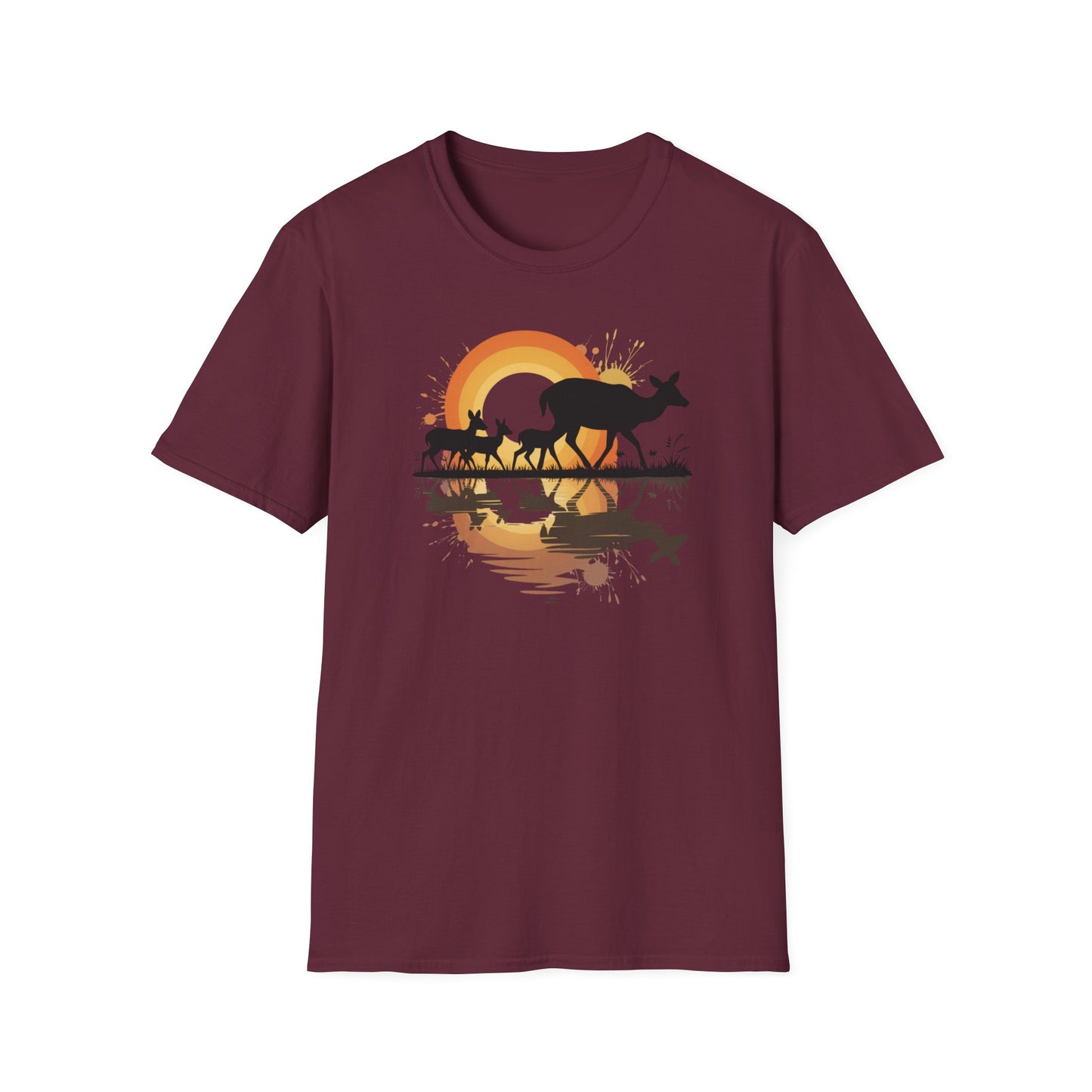 Family Deer Unisex T-Shirt
