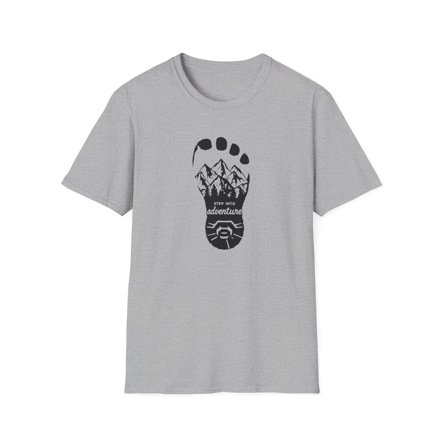 Step Into Adventure, Unisex T-Shirt