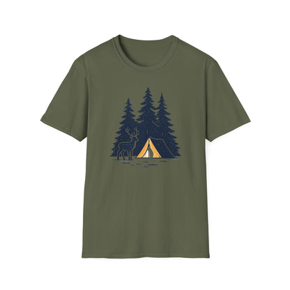 Camping Unisex T-Shirt .