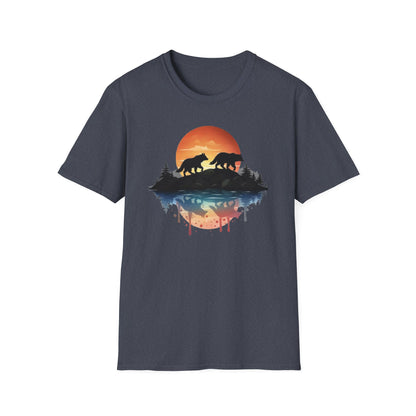 Wolf Pack Mountain Unisex T-Shirt