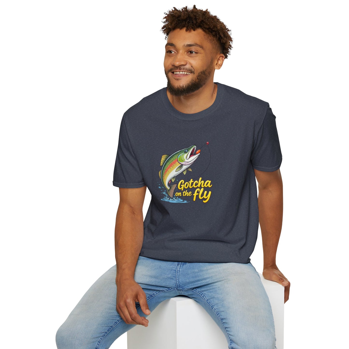 Fishing trout Unisex T-shirt