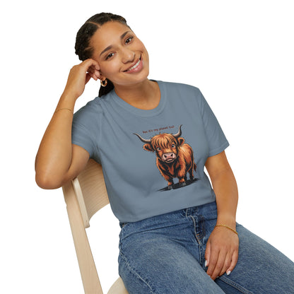 Nature Highland Cow  Unisex T-Shirt