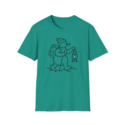 Camper Snowman Unisex T-shirt