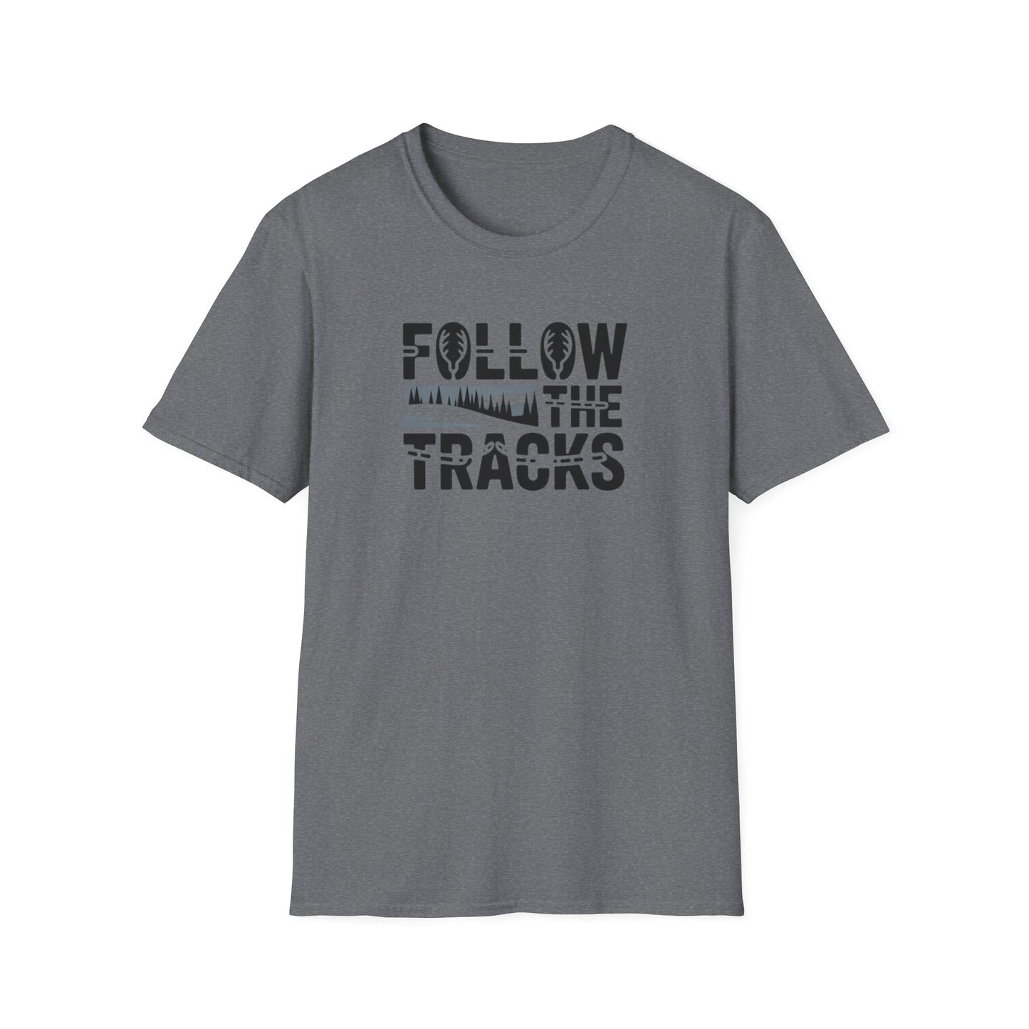 Follow the Tracks  Unisex T-Shirt
