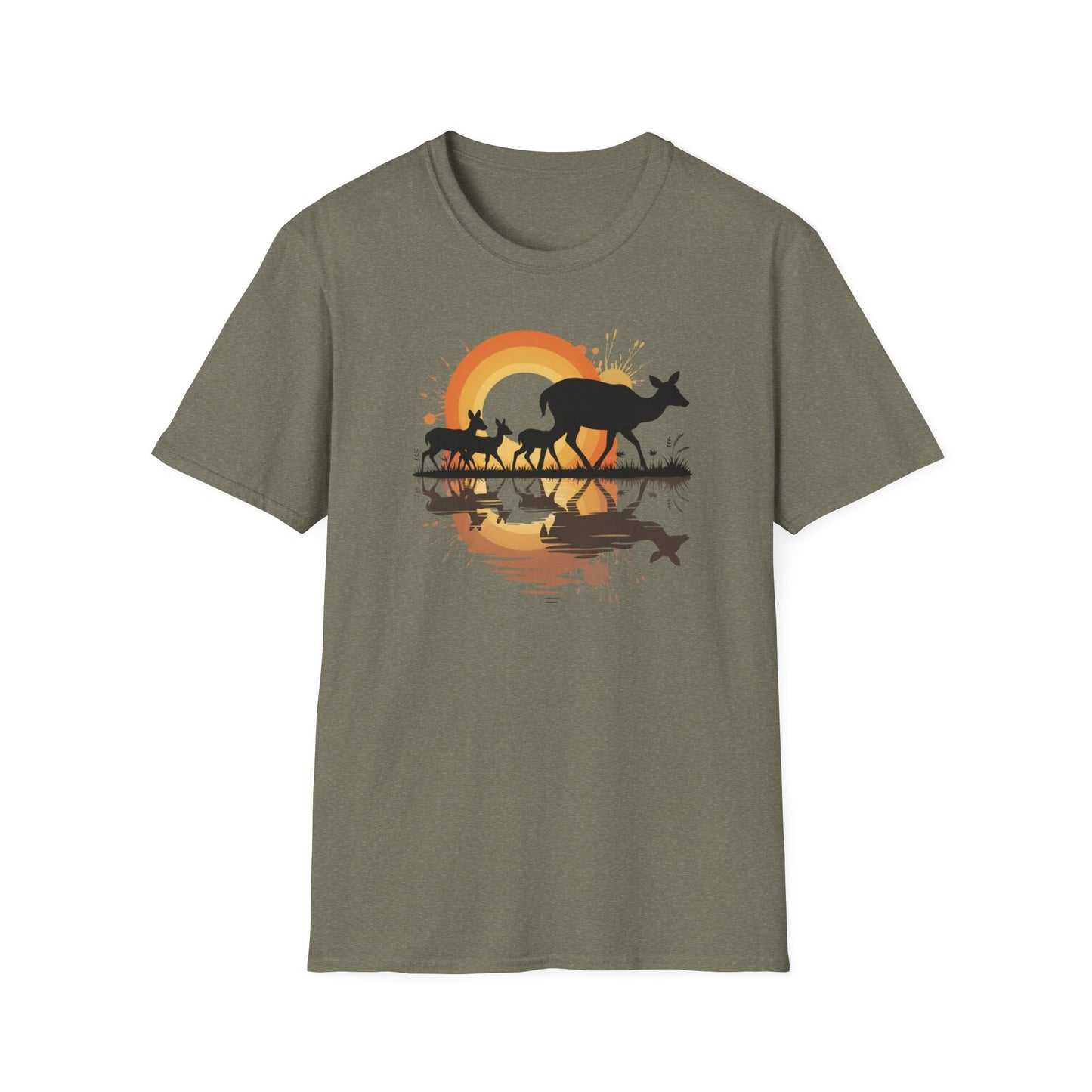 Family Deer Unisex T-Shirt