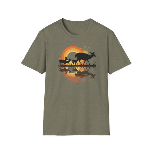 Family Deer Unisex T-Shirt