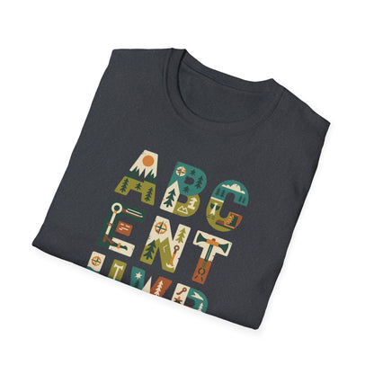 Adventure Alphabet  Unisex T-Shirt