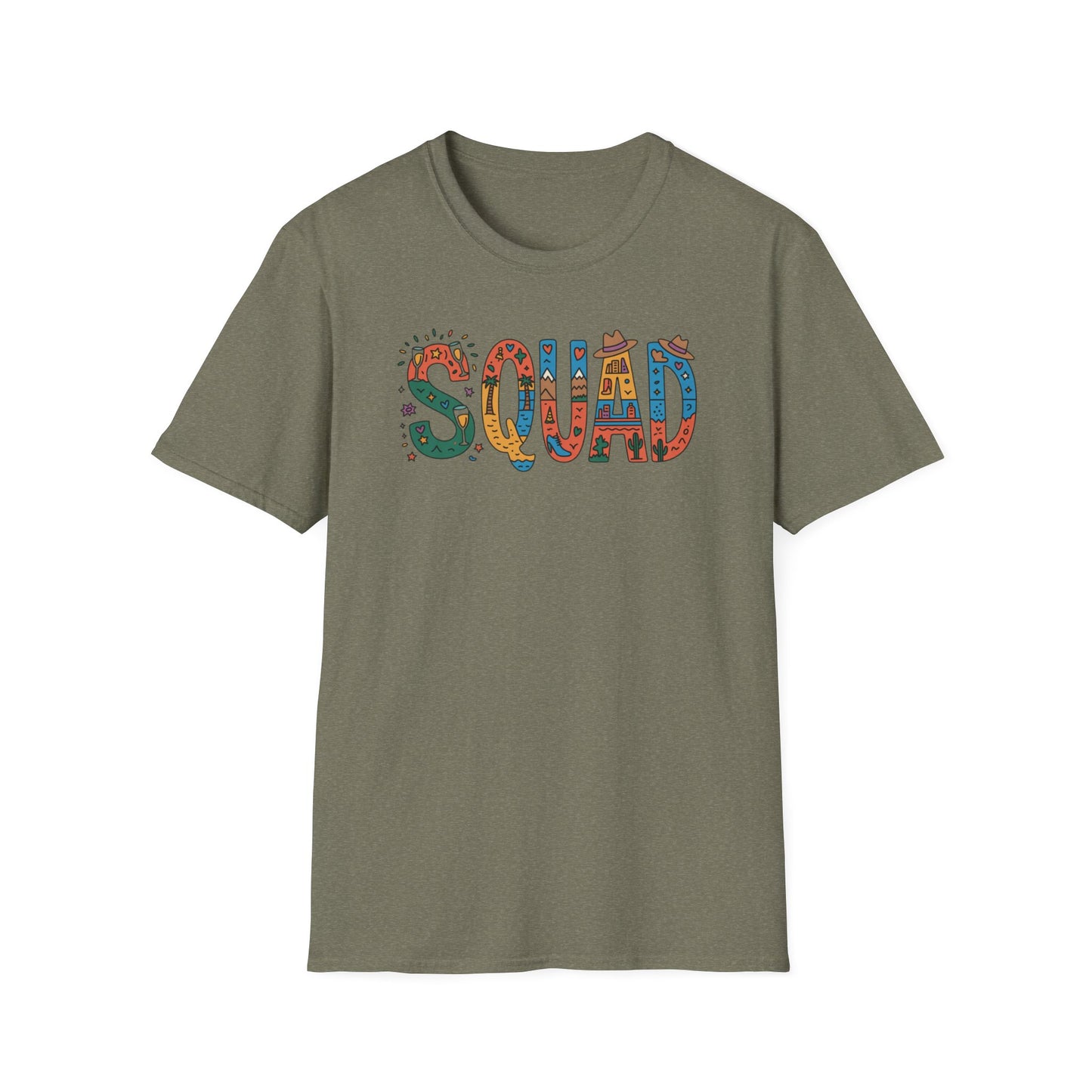 Squad Party, Unisex T-Shirt