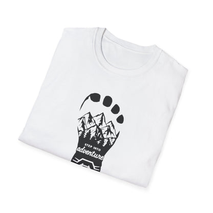 Step Into Adventure, Unisex T-Shirt