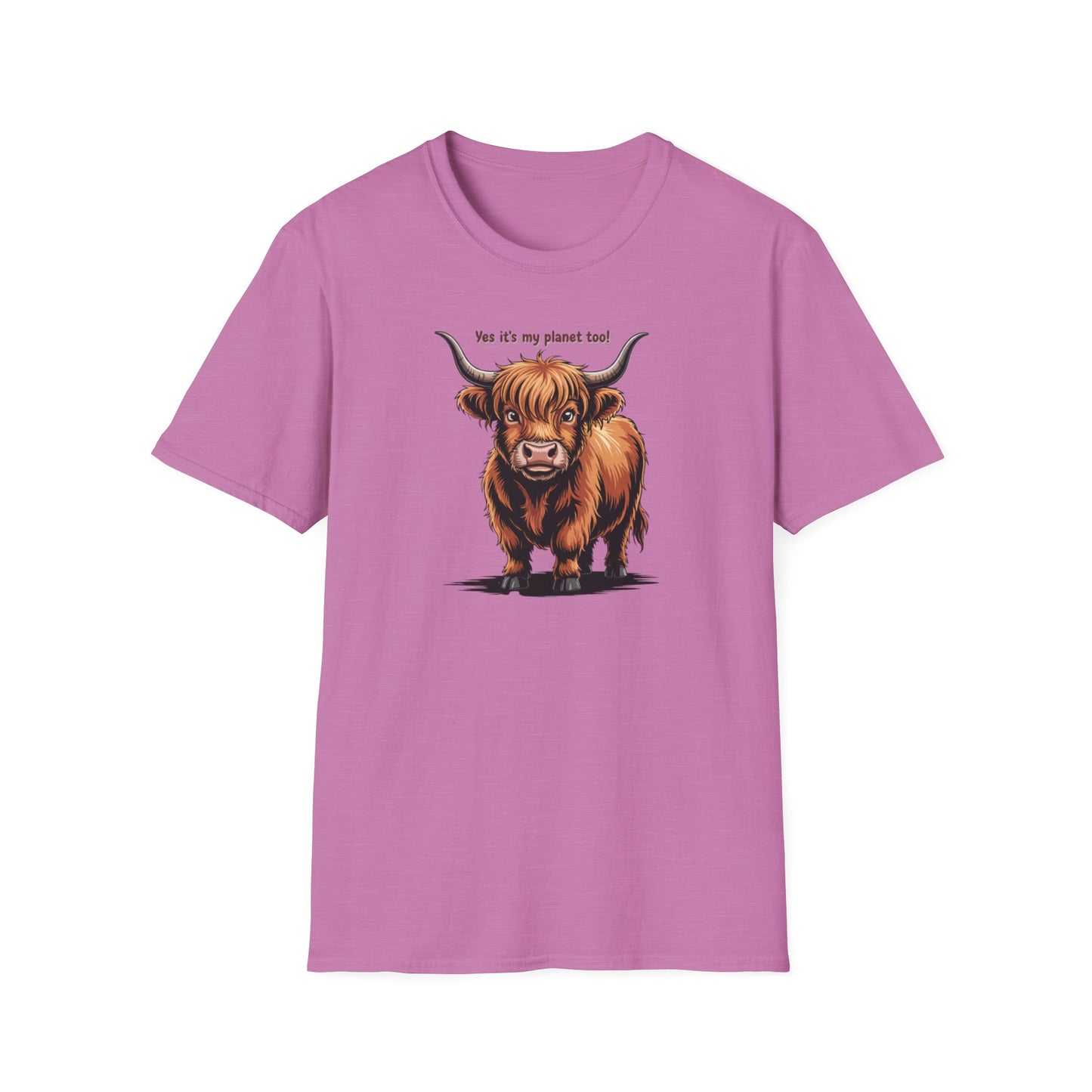 Nature Highland Cow  Unisex T-Shirt
