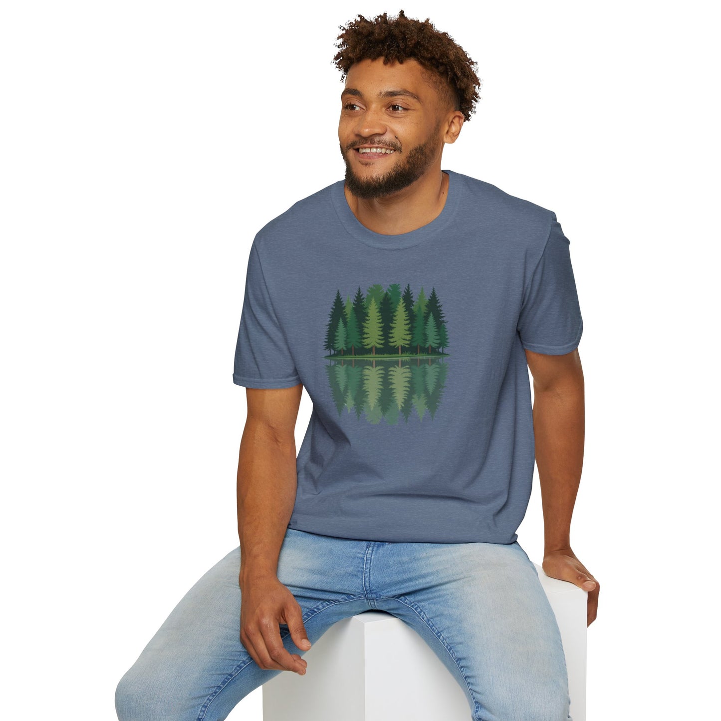 Forest Reflection, Unisex T-Shirt