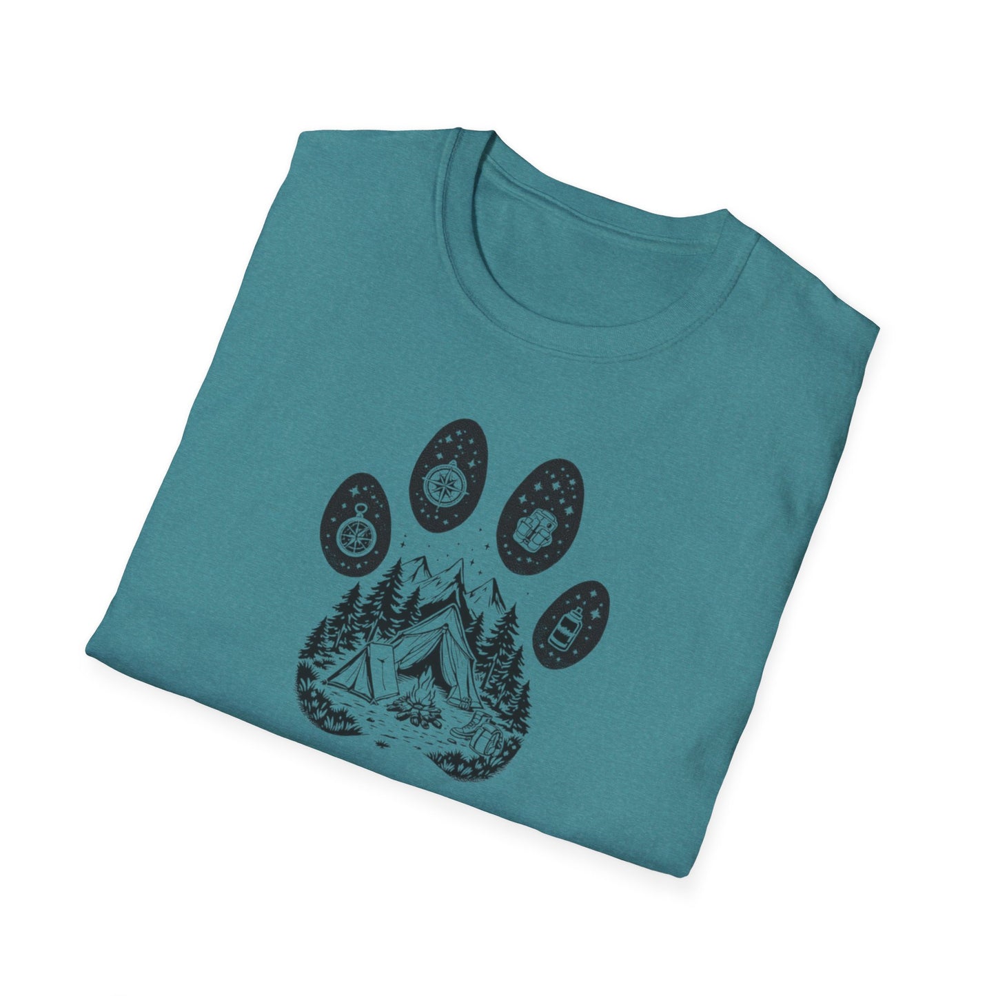Paw Camping Unisex T-Shirt