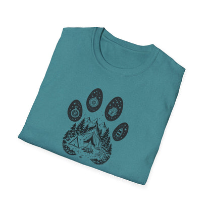 Paw Camping Unisex T-Shirt