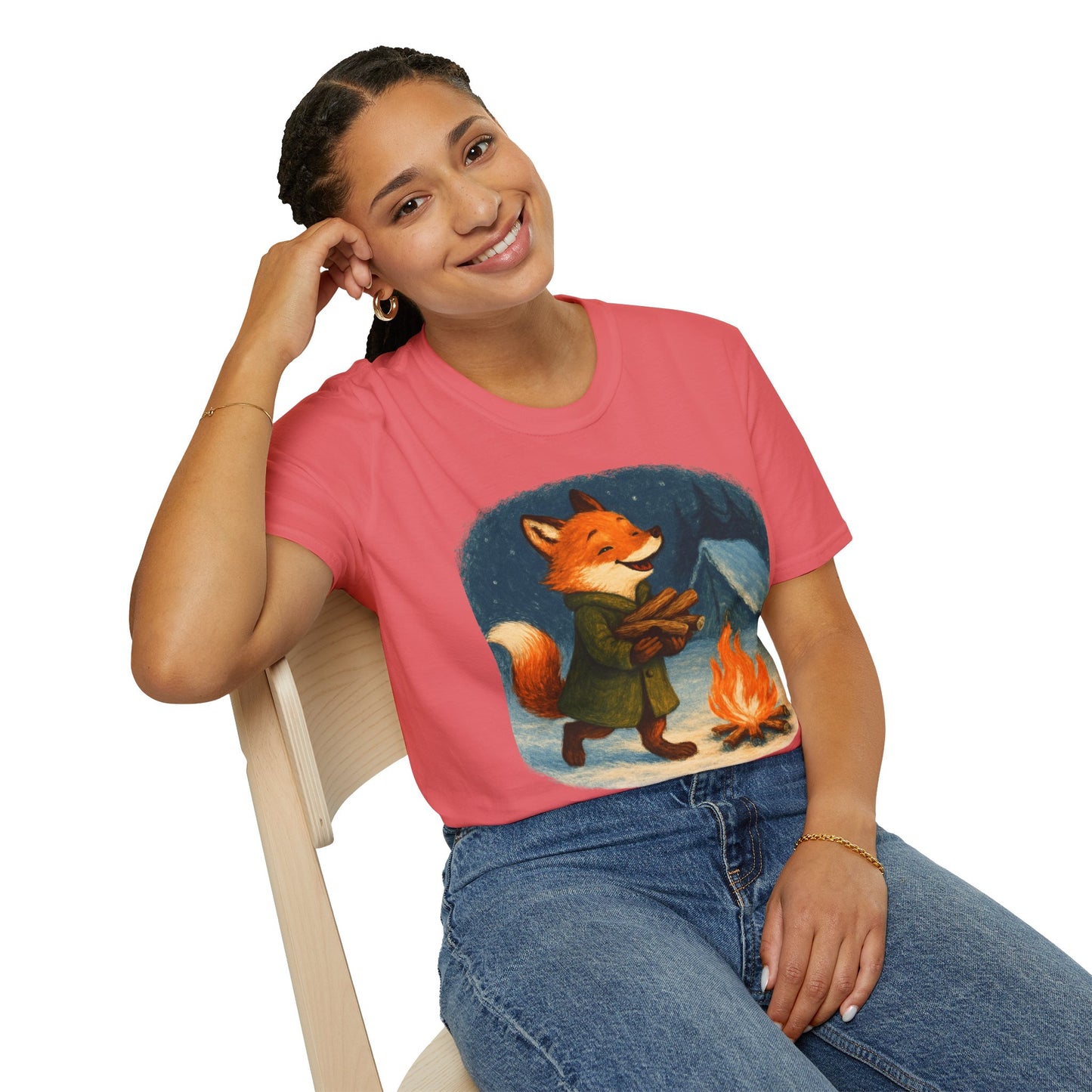 Winter Fox Unisex T-Shirt